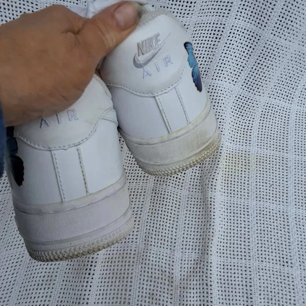 Nike Air Firce Custom Butterfly Sneakers 9